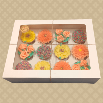 12 Cupcakes Box